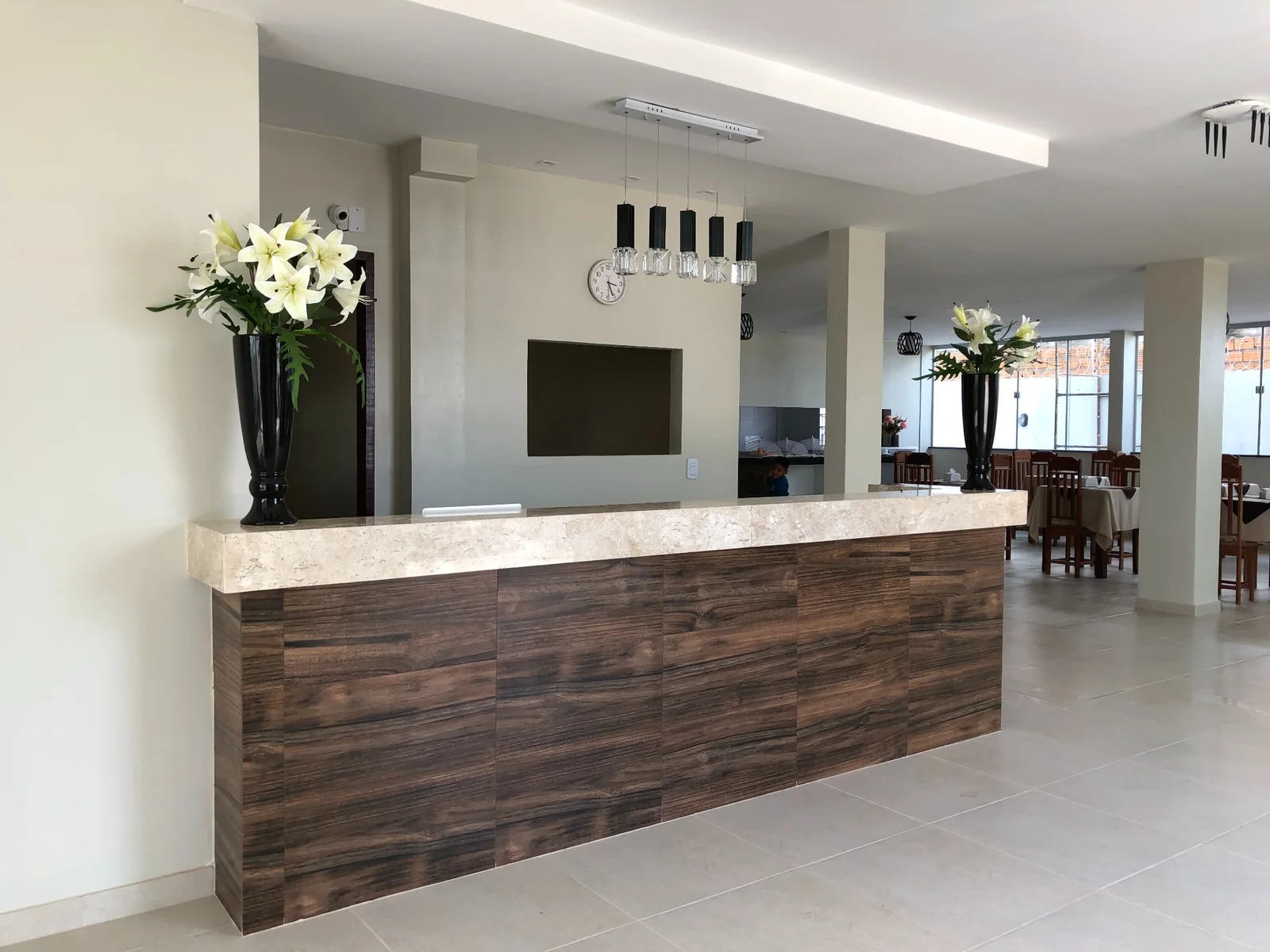 Recepção do Gran Parada Hotel